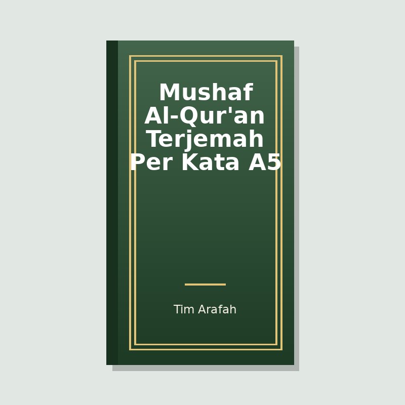 Mushaf Al-Qur'an Terjemah Per Kata A5