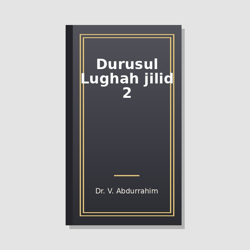 Durusul Lughah jilid 2