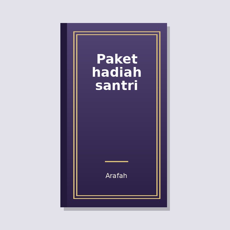 Paket hadiah santri