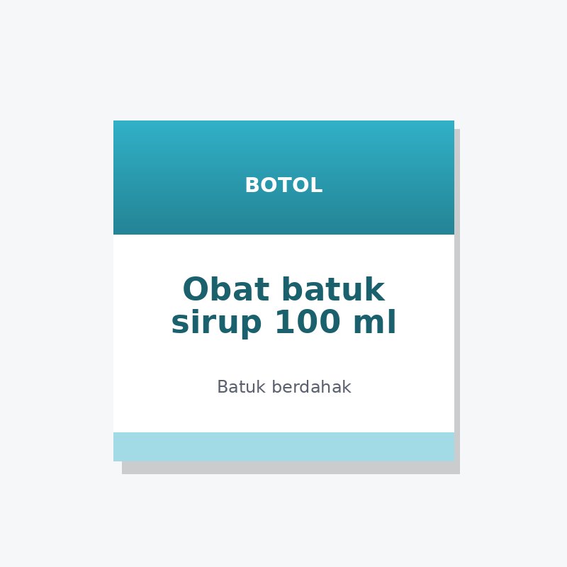 Obat batuk sirup 100 ml