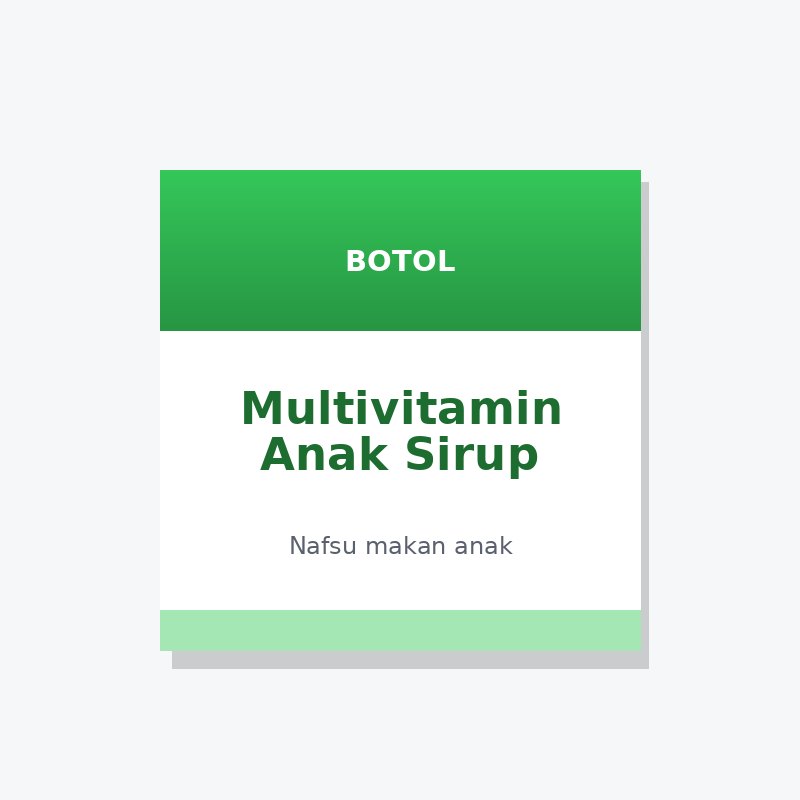 Multivitamin Anak Sirup