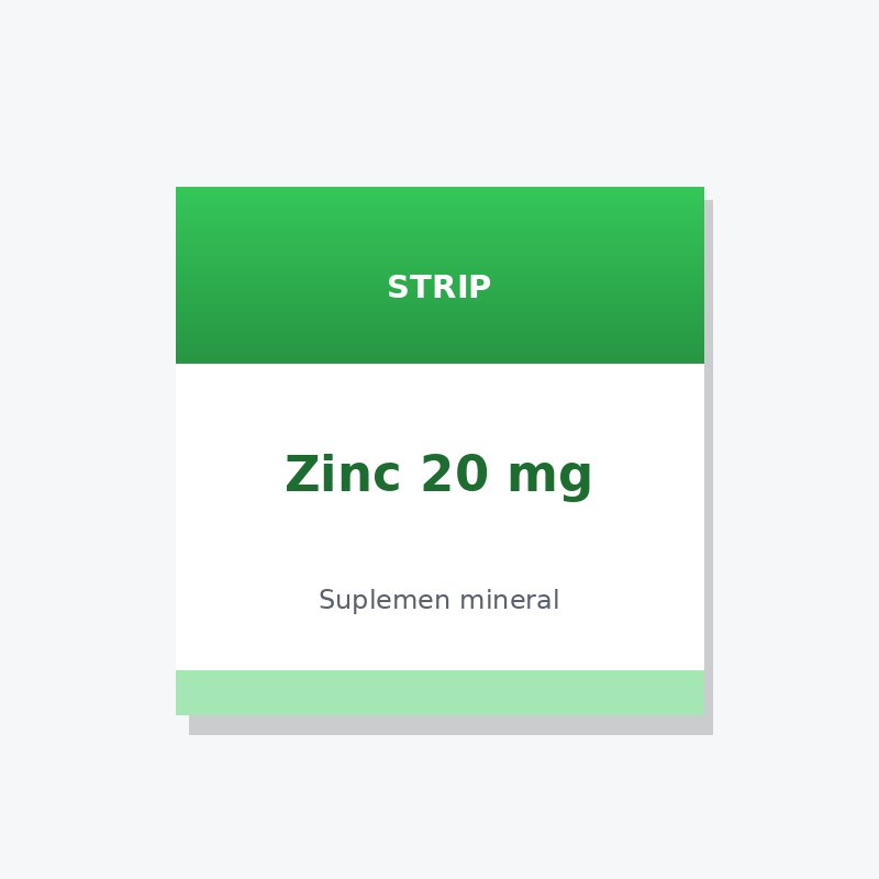 Zinc 20 mg