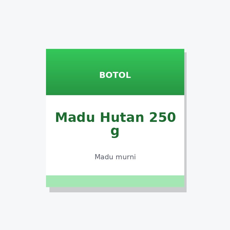 Madu Hutan 250 g