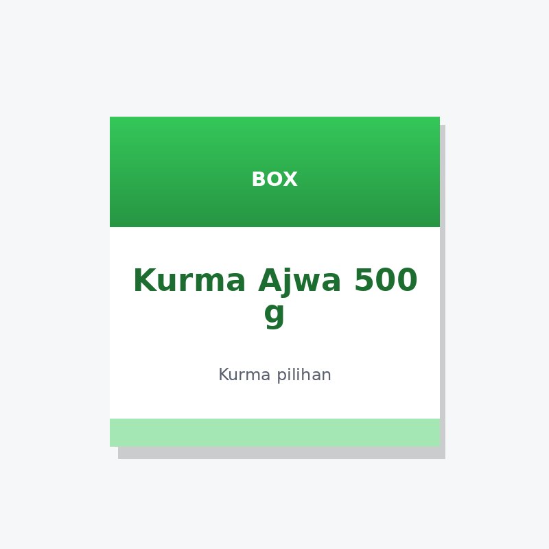 Kurma Ajwa 500 g