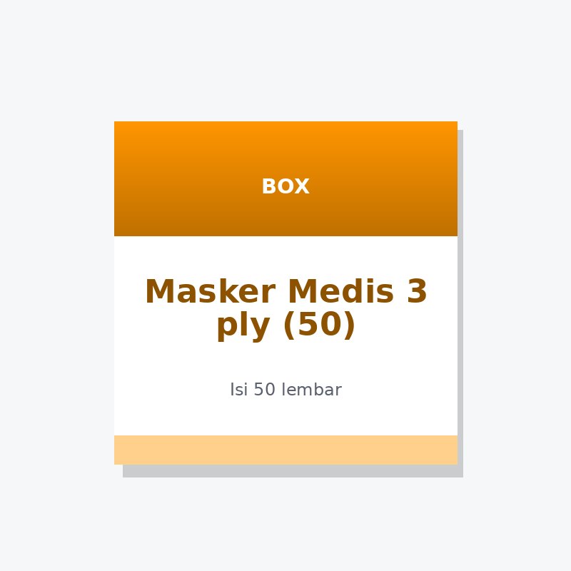 Masker Medis 3 ply (50)